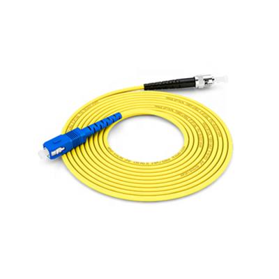 China OEM 1m 2m 3m 5m Telecom Network Factory Price Simplex Sc-St Fiber Optic Fiber Optic Patch Cord for sale