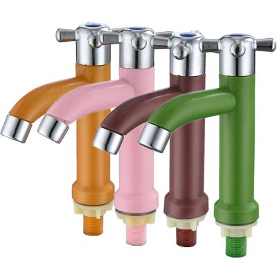 China Sense Faucets Basin Faucet PP ABS Plastic Bathroom Sink Faucet for sale