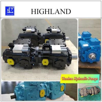 中国 Swash Plate Design Tandem Hydraulic Pumps for Smooth Operation 販売のため