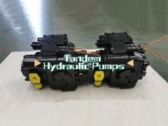 How does a tandem hydraulic pump work?