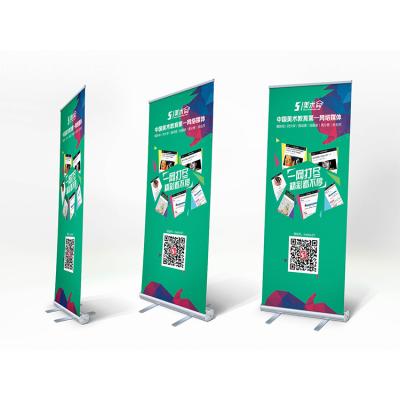 China 80*200cm Retractable Portable Aluminum Roll Banner, Advertising Stand Banner, Saving Roll Banner for sale