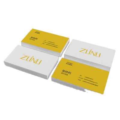 China paper & Paperboard Logo Packaging Pattern Color Wholesale Custom Printing Paper Business Card for sale