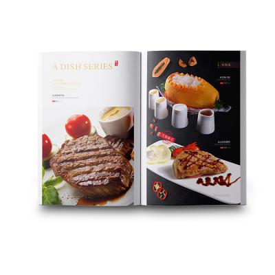 China paper & Cardboard Premium Hardcover Round Spine Cooking Recipes Coffee Table Book Printer Hardcover Book Printing for sale