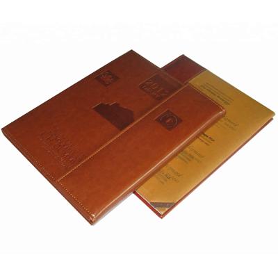 China Unique Design Printed Hot Sale Vintage Personalized Customized Notebook Leather for sale