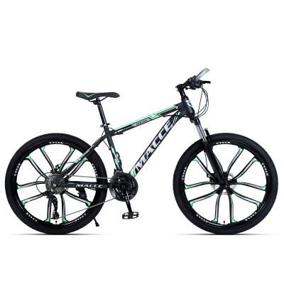 China Factory wholesale road mountain cycling bicycle steel 26 inch variable speed shock absorption bicycle for sale