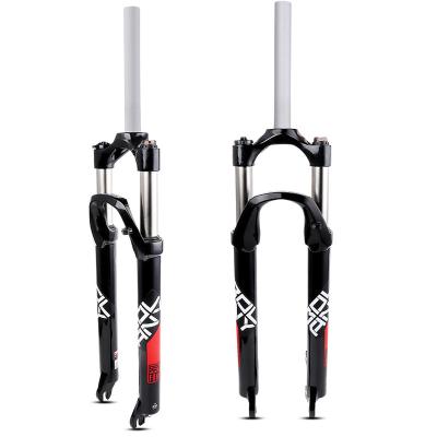 China Wholesale BMX Factory Mountain Bike Front Fork 26/27.5/29 Inch Aluminum Alloy Shock Proof Mechanical Fork Front Fork for sale