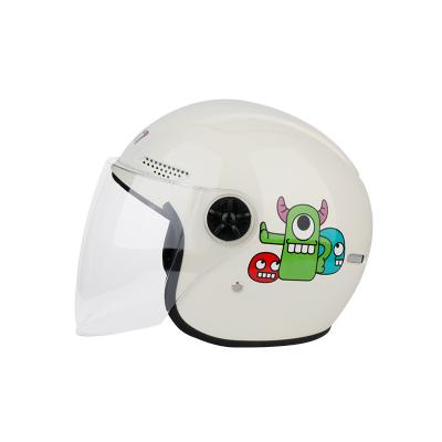 China ABS+PC Factory Electric Vehicle High Hardness Motorcycle Safety Helmet Wholesale Children Helmet For Kids for sale