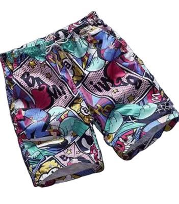 China Anti-wrinkle Cotton Motorcycle Sports Print Designer Sports Shorts Jogging Beach for sale