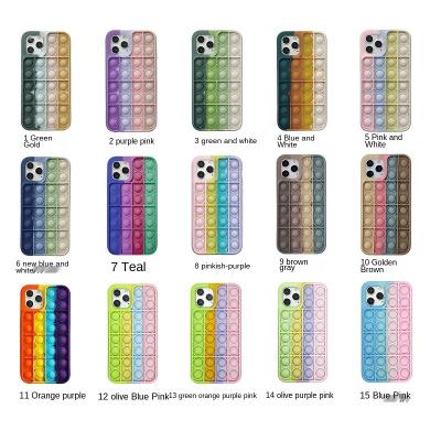 China ApplicableiPhone12ProMAXDeratization shockproof silicone11RainbowXRApple13Protective phone sleeve7G8P case for sale