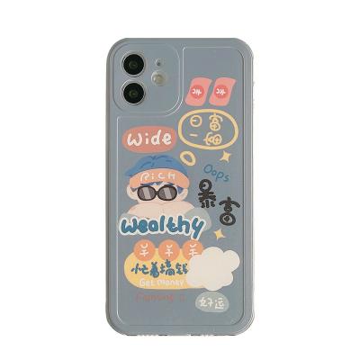 China MaxSilicone custom shockproof shellXS/XRApplicable12proCouplemini soft cartoonphone12Phone case11pro for sale