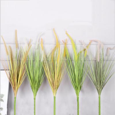 China 81.5cm5 simulation 81.5cm5 artificial grass tail dog fork touch plant ornaments wholesale natural touch natural home decoration for sale