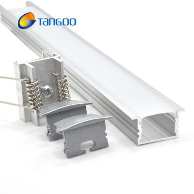 China LED Lighting Led Profile Recessed Aluminum Extrusion Led For Led Strip for sale