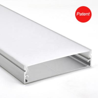 China Indoor Linear Pendant Light 75x18mm Wall Ceiling Edge Light Aluminum Extrusion Profiles, Aluminum Led Profile Manufacturer for sale