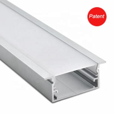 China LED Lighting Built In Led Aluminum Extrusion Profile Ceiling Profile 35 Height for sale