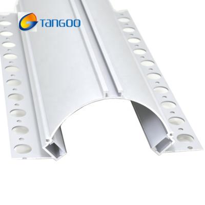 China Indoor Lighting Plaster In Led Aluminum Channel For Led Strip Light for sale