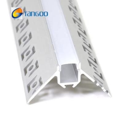 China LED lighting recessed trimless led aluminum channel for wall lighting for sale