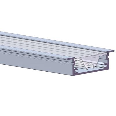 China LED Lighting Recessed Led Lens Profile With 90 60 30 Degree Lens Coverage for sale