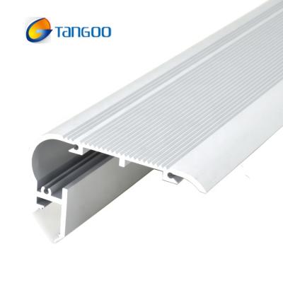 China LED Lighting Led Profile Step Extrusion Stair Nosing Down Light For Led Strip for sale