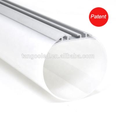 China LED Lighting Diameter 60mm Series Led Aluminum Profile Tube , Suspended Round Shape Led Extrusion Lighting for sale