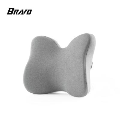 China Manufacturer Back Soft Lumbar Memory Support Cushion Support Rest Soild Memory Foam Back Cushion for sale