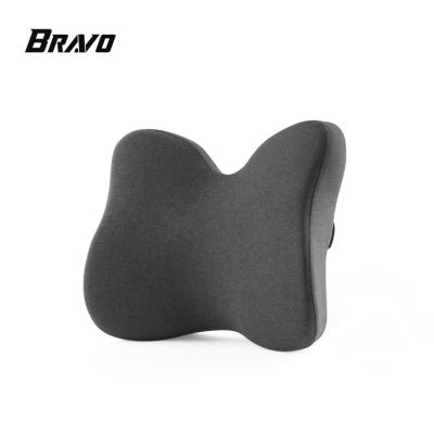 China New Memory Cushion Back Memory Foam Lumbar Support Pillow Cushion Adjustment Office Chair for sale