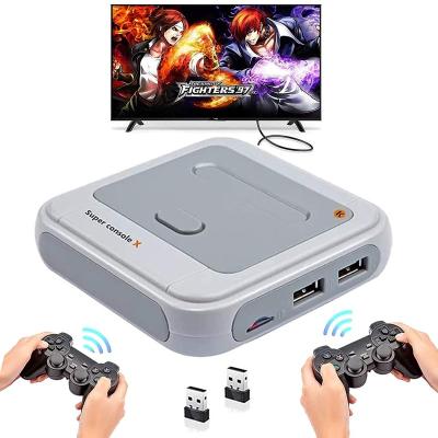 China WIFI TV Pro Retro Game Super X Console with 50000 Games 2.4G Wireless and Wired Controllers for PSP/N64/DC/NDS/PS Super X Console for sale