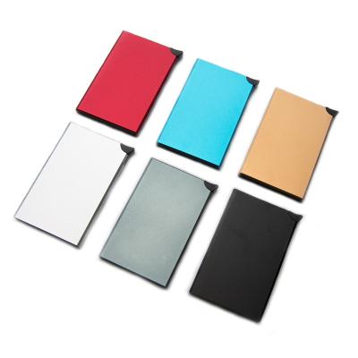 China Fashion new design automatic card holder wallet with Rfid blocking with low price for sale