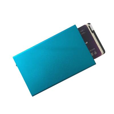 China Fashion Aluminum RFID Card Holder Security &Power Bank Wallet for IPHONE and Android for sale