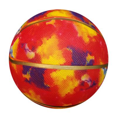 China Outdoor basketball court fashion and environmental protection basketball pool rubber basketball amgrow for sale