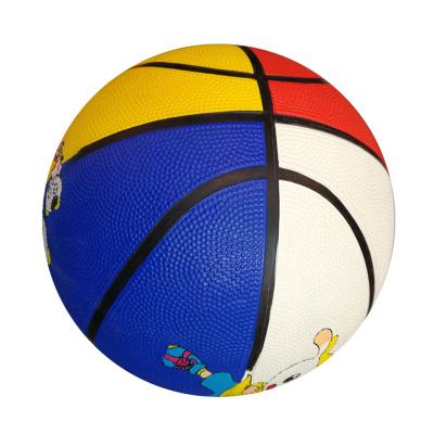 China Amgrow New Custom Rubber Custom Basketball Court Basketball Rubber Amgrow Wholesale Official Outdoor Basketball for sale