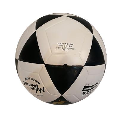 China Durable Direct Selling Cheap Real Leather Football Soccer Ball Leather Soccer Ball for sale