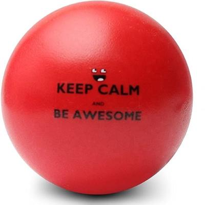 China Toy High Quality Customized Logo Soft Funny Soft Stress Motivation Balls For Relaxation for sale