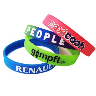 China Holiday decoration & Gift & Specials Cheap Personalized Custom Logo Sport Basketball Silicone Rubber Wristband Wristbands for sale