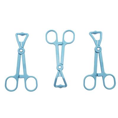 China Latest Design Surgical Operation Dental Surgical Medical Dental Forceps Sponge Holder Disposable Hemostatic Plastic Forceps for sale