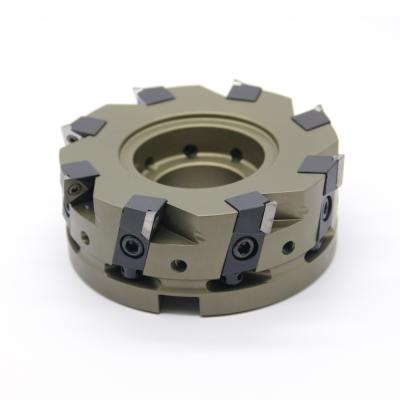 China Aluminum Alloy SA90-125R8TE16-S40 AL Nickle Coating Precision Body Aluminum Milling Cutter for sale