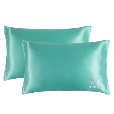 China High Quality Custom Hidden Zipper Throw Satin Mullberry Silk Pillow Case Anti-Static For Hair And Skin for sale