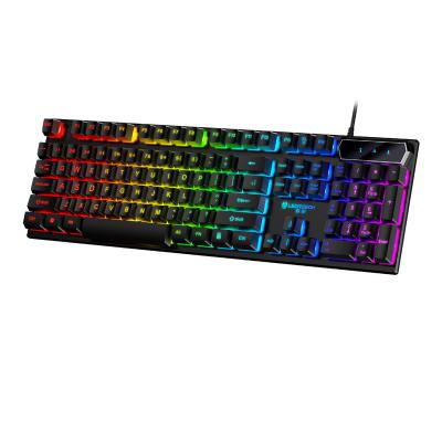 중국 Wired Gaming Keyboard Sets Waterproof Rgb  Office Desktop Laptop Keyboard 판매용