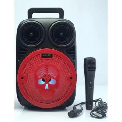 China 6.5 inch portable speaker stereo subwoofer sound box Small Subwoofer Speaker With RGB Lights for sale