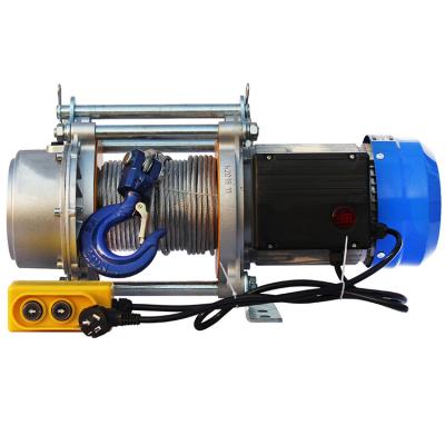 China Cable Winches Electric Winch Lifting 2 Ton Winch Motor KCD600 for sale