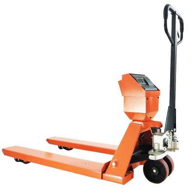 China Hotels hand pallet truck with electronic ladder truck sinolift for sale