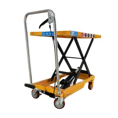 China Hotels manual lift table van pallet motor lifter load lifter for sale