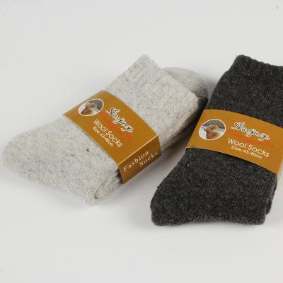 China QUICK DRY High Quality Warm Mens Wool Terry Socks for sale