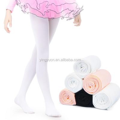 China Factory direct sale antibacterial cheap ballet footed tights dance pantyhose for sale