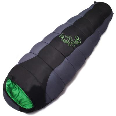 China Travel Sleeping Bag 100% Polyester Striping Waterproof Custom Sleeping Bag Cold Weather Travel Sleeping Bag for sale