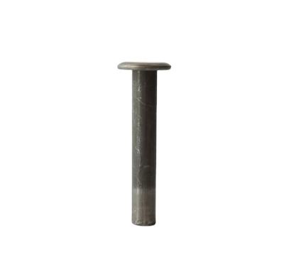 China SMZD Aluminum Rivet High Quality Aluminum Half Hollow Long 6mm Cold Formed for sale