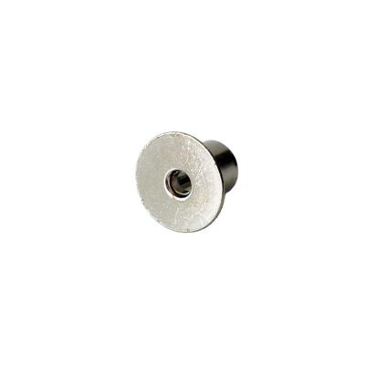 China Hot Sale Iron HD Galvanized Countersunk Hollow Cold Formed Steel Clutch Rivet 5MM for sale