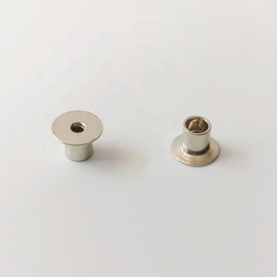 China 5x9 5x10mm Iron Rivet OEM ODM Brake Liner Iron Countersunk Barrel Hollow Rivet for sale