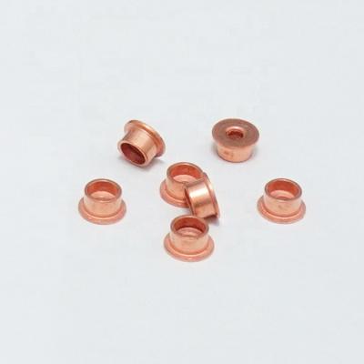 China 10A Carbon Steel 9.35mm Brass Plated Copper Base Bushing In Stock Tubular Blind Rivet for sale