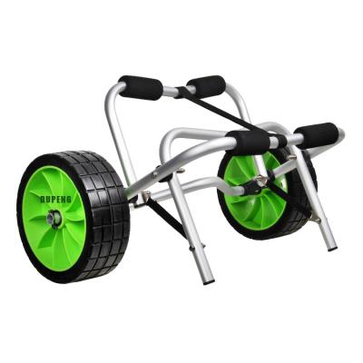 China Foldable Aluminum Kayak Cart Wheels Beach Frame 10