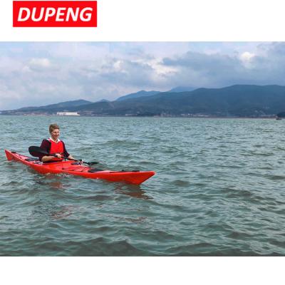 China New Arrival Outdoor Sports THREE LAYER Polyethylene Sea Kayak Length 524Cm Made In China for sale